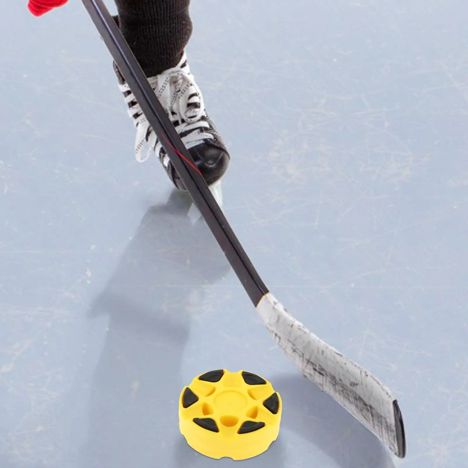 Inline Roller Hockey Puck Equipment Durable Multifunctional Street Hockey Puck for Indoor Outdoor Practicing 76mmx25mm