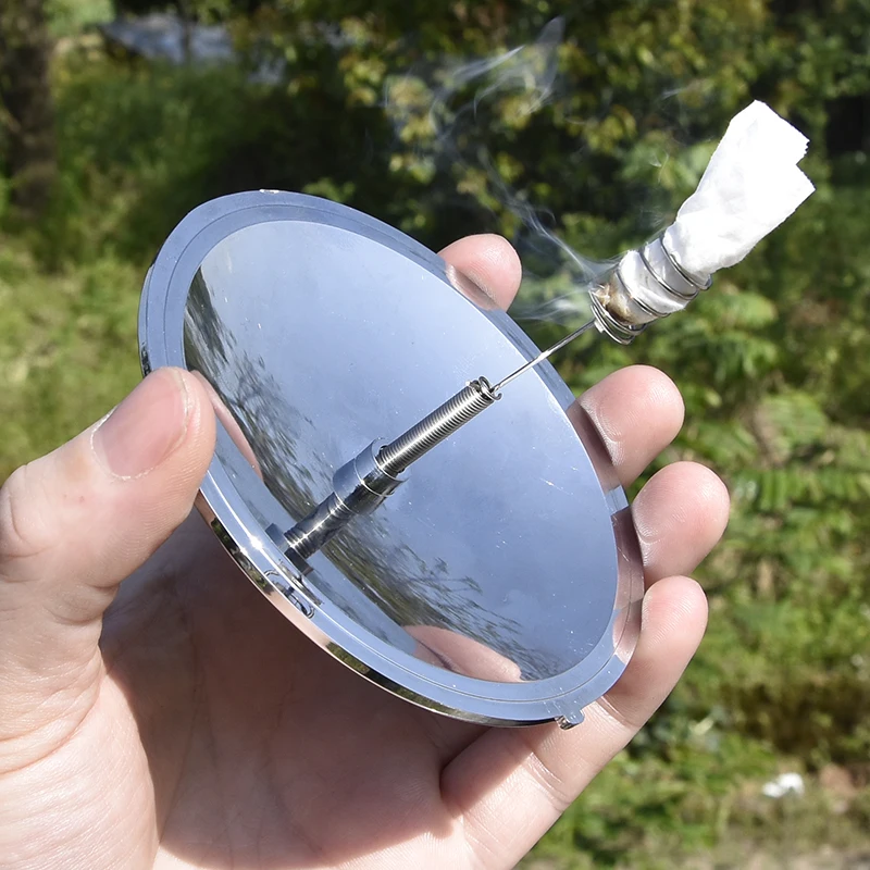 1/2pcs Outdoor Solar Ignition Lighter Camping Survival Fire Waterproof Travel Bag Portable Camping Hiking Emergency Supplies 1