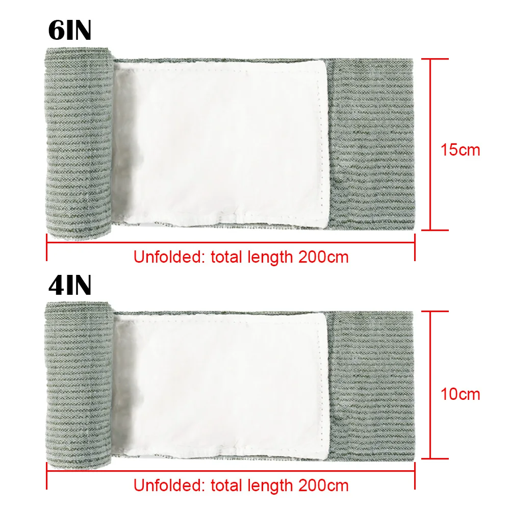 Bandage Trauma Kit first aid kit wound bandage medical wound dressing tourniquet kit tactical tourniquet Emergency Compression Tourniquet Medical Dressing Sterile Roll Bandage High Elastic First-aid Outdoor