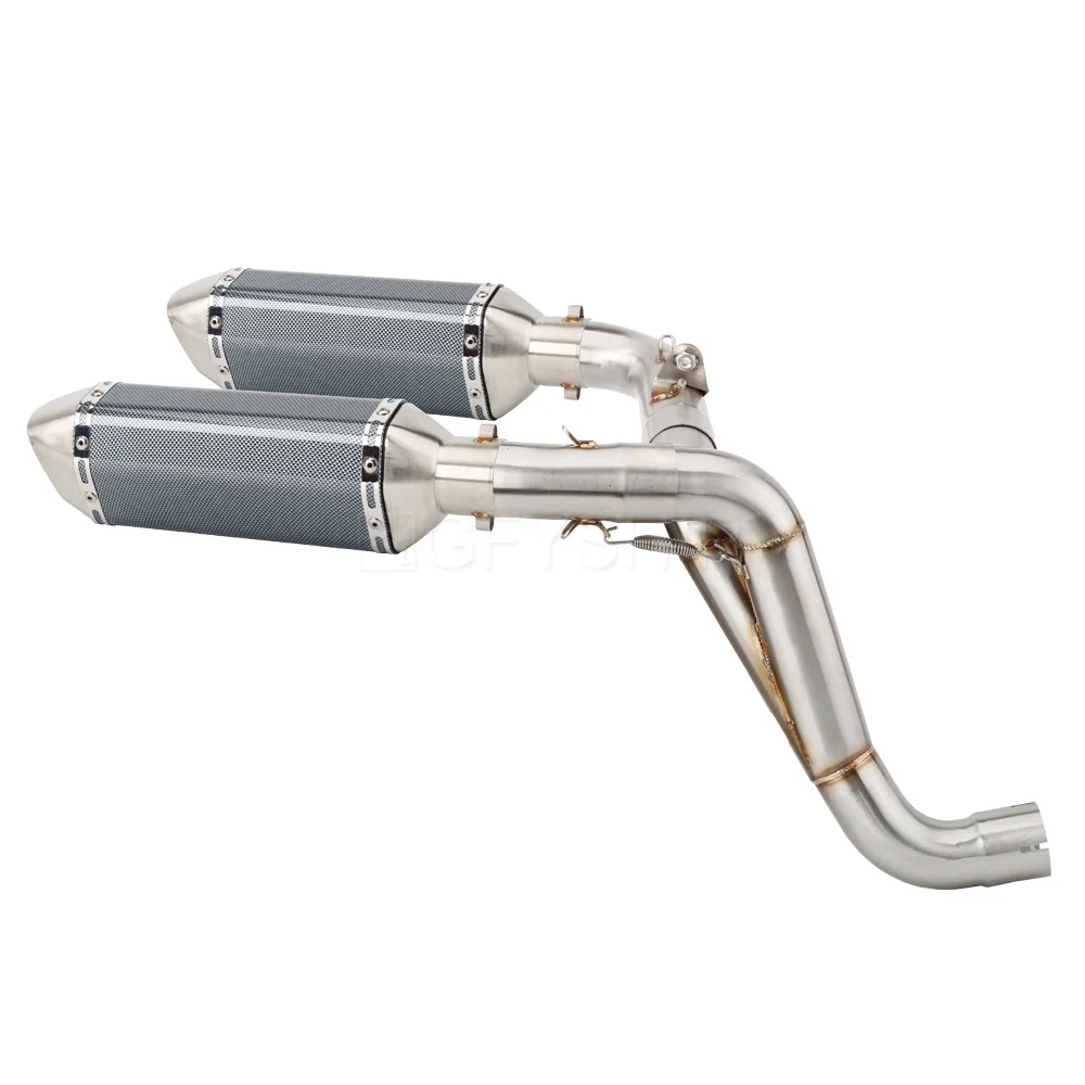 オートバイの排気管 用 X-ADV 750 2017 2018 2019 2020 2021 オートバイスリップオンミドル排気リンク オートバイの 排気システムミッドリンクパイプスリップオンコネクティングチューブ51mmに適合する スピードトリプル1050 R 105 排気システム 用 X-ADV  750 2017 2018 ... オートバイの排気システムミッドリンクパイプスリップオンコネクティングチューブ51mmに適合する スピードトリプル1050 R 105