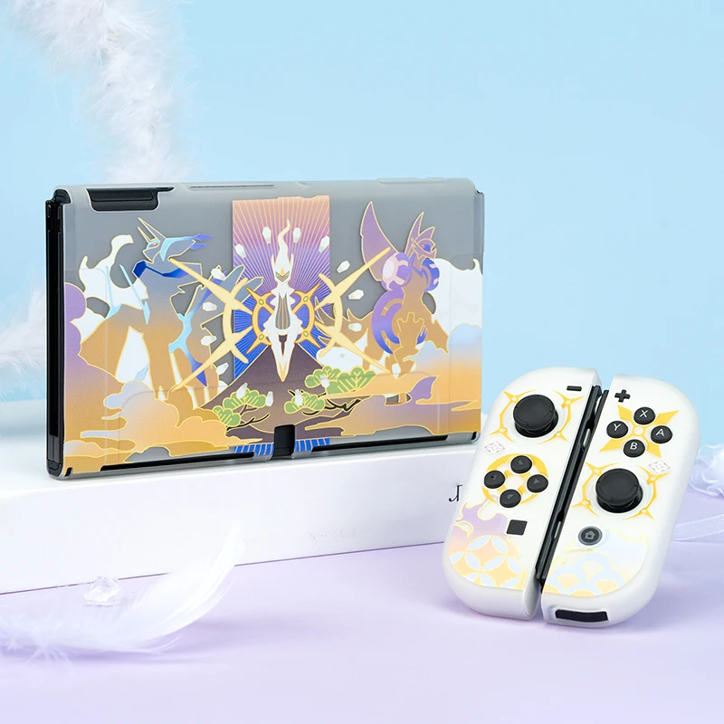For Nintendo Switch OLED Accessories Protective Shell NS Joycon Game Host Console TPU Soft Cover for Switch OLED Protection Case