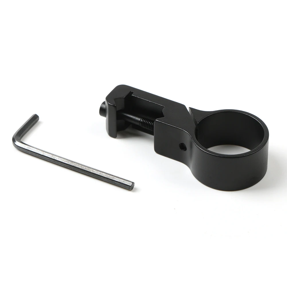 Flashlight Mount 1" Offset Ring Flashlight Light Laser Side Mount Adapter Hunting Rifle Scope 20mm Weaver Picatinny Rail Mount