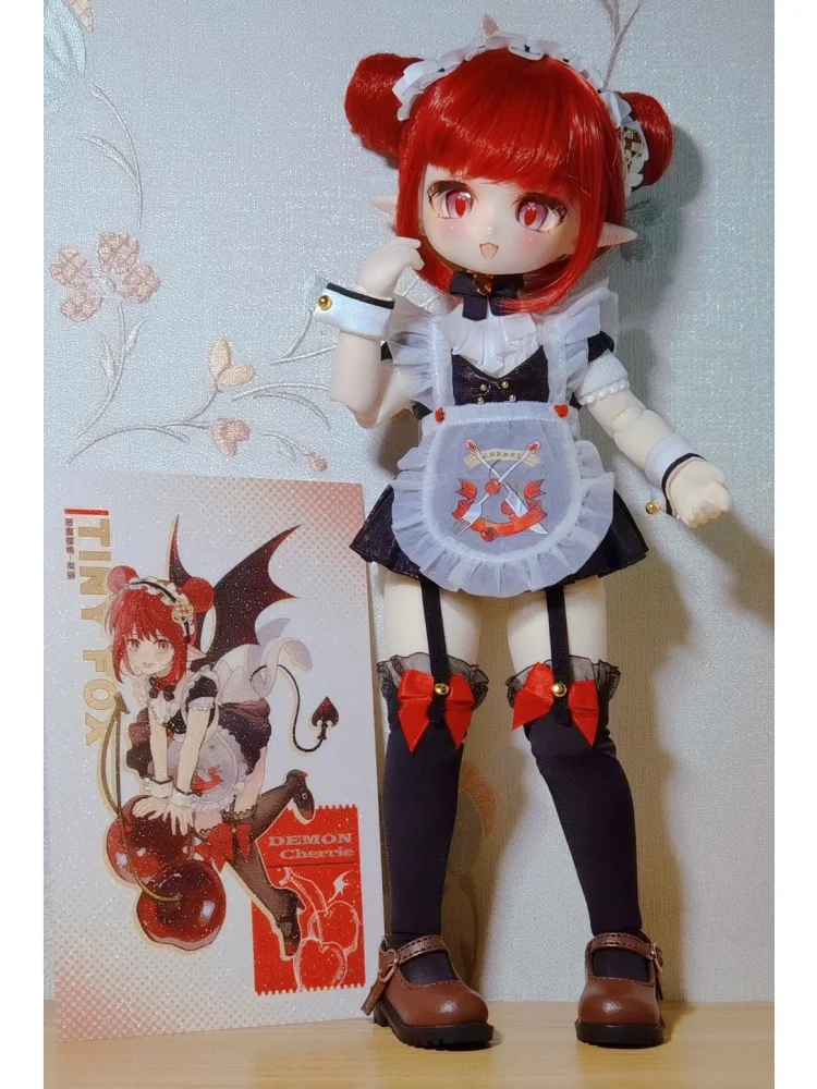 Kawaii Tinyfox Special Six Point Bjd Demon Cherry Cherrie Kawaii Tinyfox Special Six Point Bjd Demon Cherry Cherrie