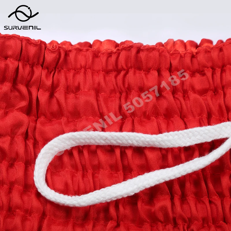 Thai Boxing Training MMA Shorts Fight Kickboxing Pants Lotus Bow Ribbons Martial Arts Muay Thai Shorts Men Women Boy Girl Kids