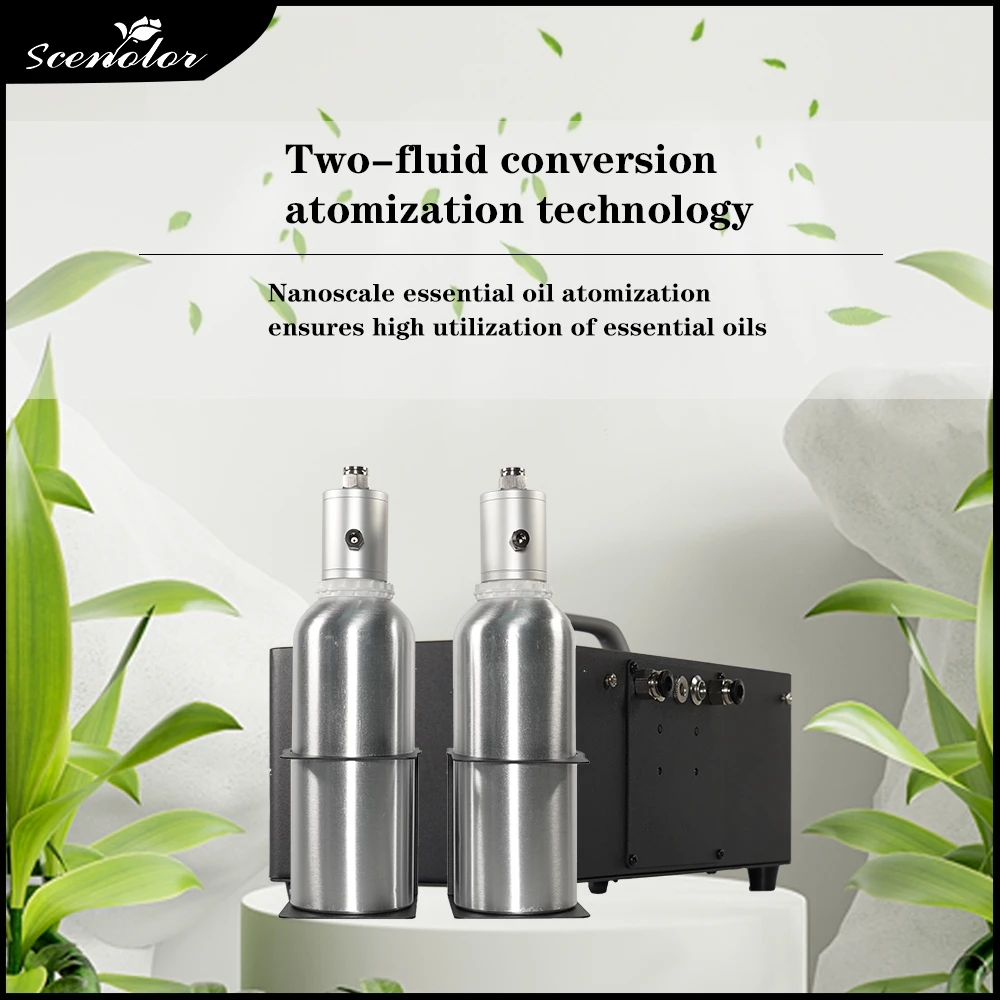 8000m³ Aroma Diffuser Electric Aromati Oasis 1000ML Essential Oil Capacity Air Freshener Bluetooth Control Incense Burner