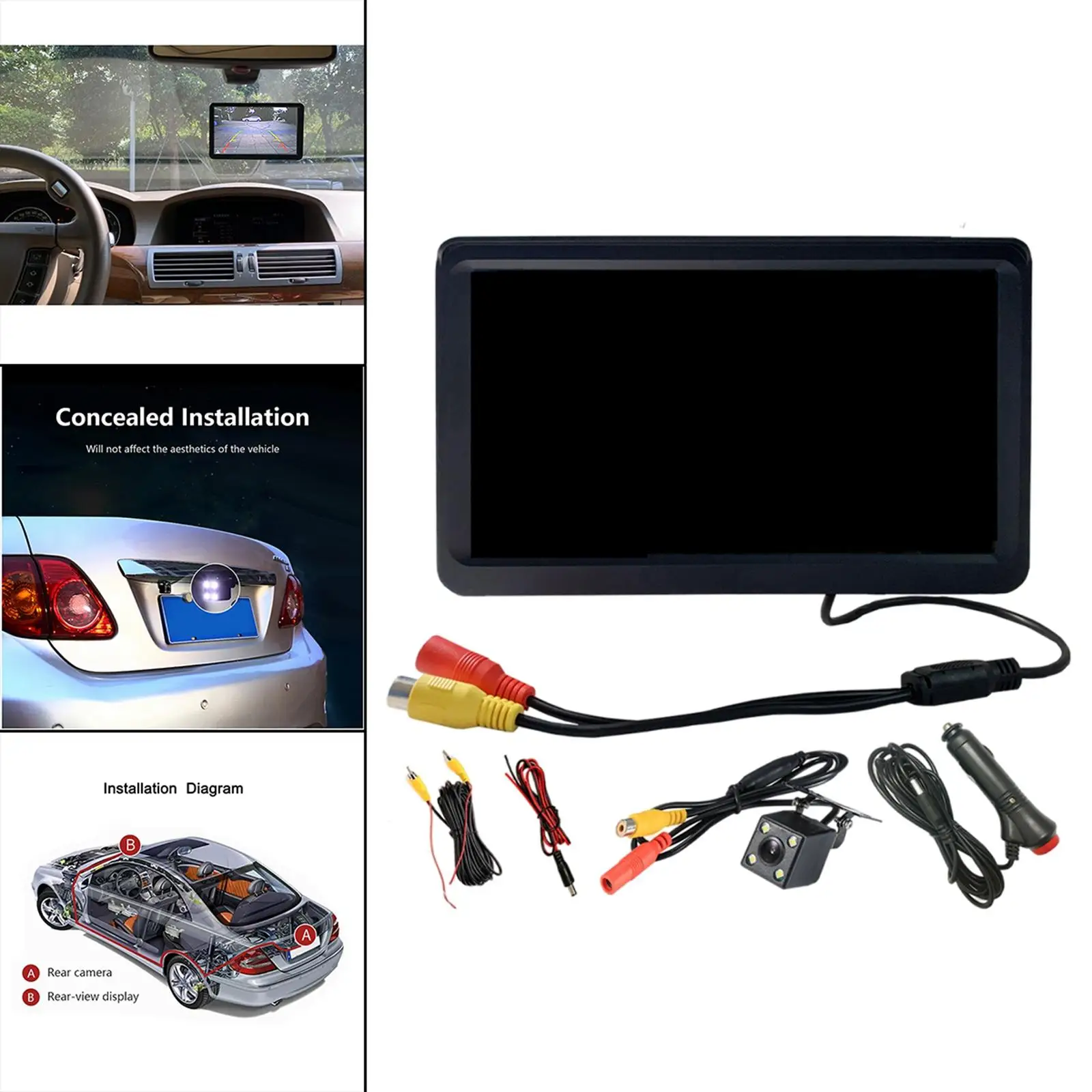 LCD Ĺ    ý,   SUV  , Ntsc PaL TV, 170  , 12V, 24V, 7 in