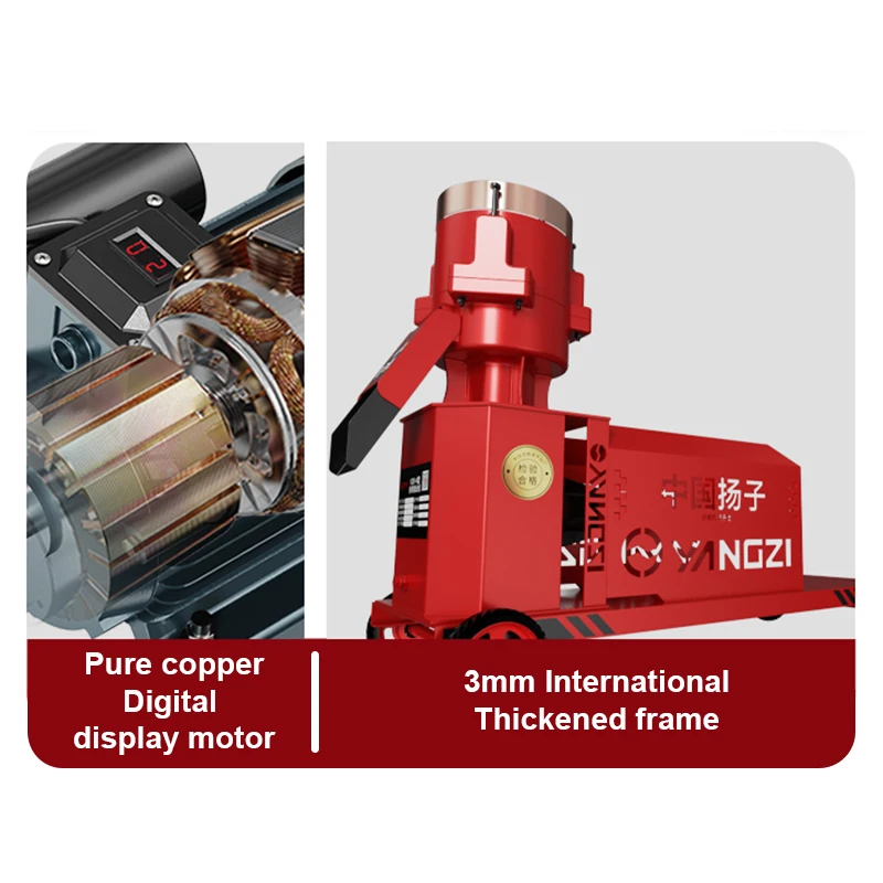 220v/ 380v Pellet Press Animal Feed Pellet Mill Biomass Pellet Machine 4kw  150kg/h-200kg/h - Wood Pellet Mill - AliExpress