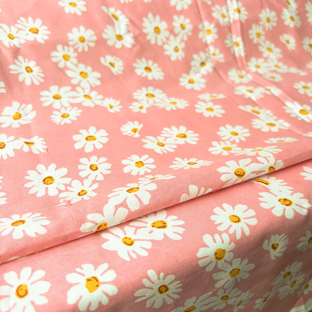 150×50cm Cotton Poplin Pastoral Floral 40S Liberty Fabric For Children Women Sewing Clothes Dress Skirts DIY Handmade Patchwork