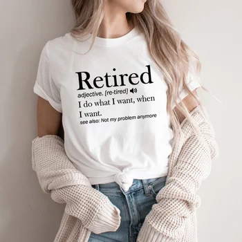 Retired Definition Graphic Tee 1