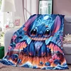 Cartoon Cute Stich Blanket, 3D Printing Lilo & Strong Soft and Comfortable Children's Nap Sleeping Blanket, Bedding 6