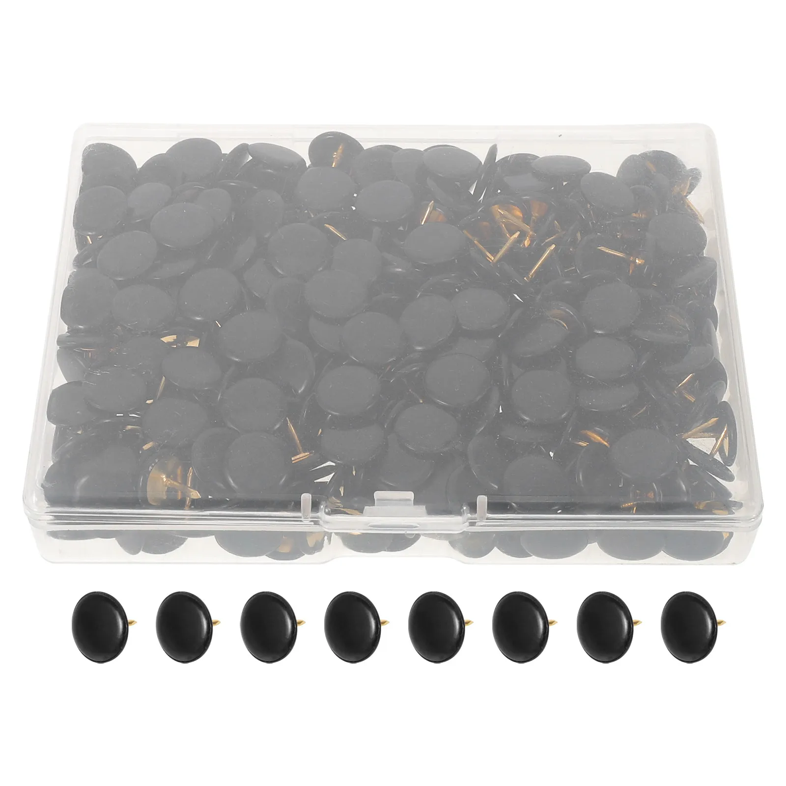 400개 플랫 헤드 썸 탭스 장 푸시핀 사무용품 게시판 포스터 벽걸이 아트 사진 디스플레이 공예용