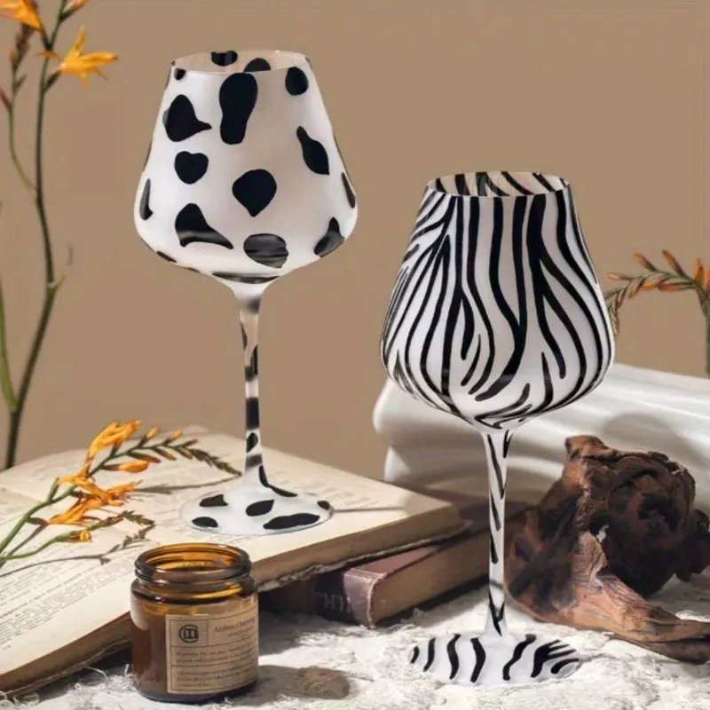 "Safari Luxe" Leopard Print Glass - clHouse & Home