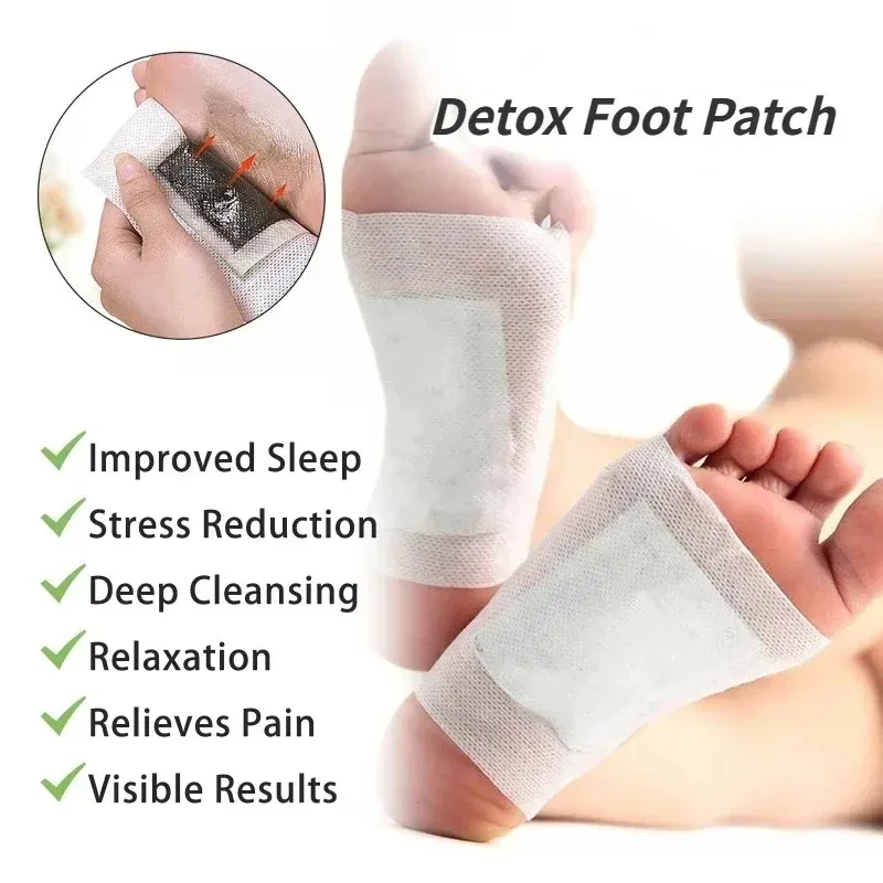 Detox Foot Patches Weight Loss Pads Body Toxins Anit Cellulite Herbal Adhesive Slim Patch 10pcs Patches + 10pc Adhesives weight reduction apparatus