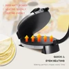 2000W Rapid Heating Electric Crepe Maker Non-stick Coating Frying Pan Adjustable Temperature Control Pancake Pizza Maker Machine 2