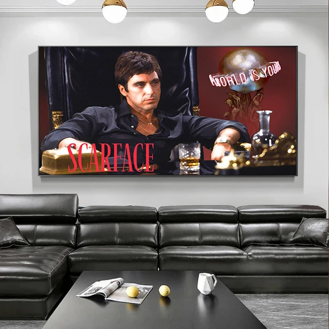 Scarface 'The World Is Yours' Poster – Posters Plug