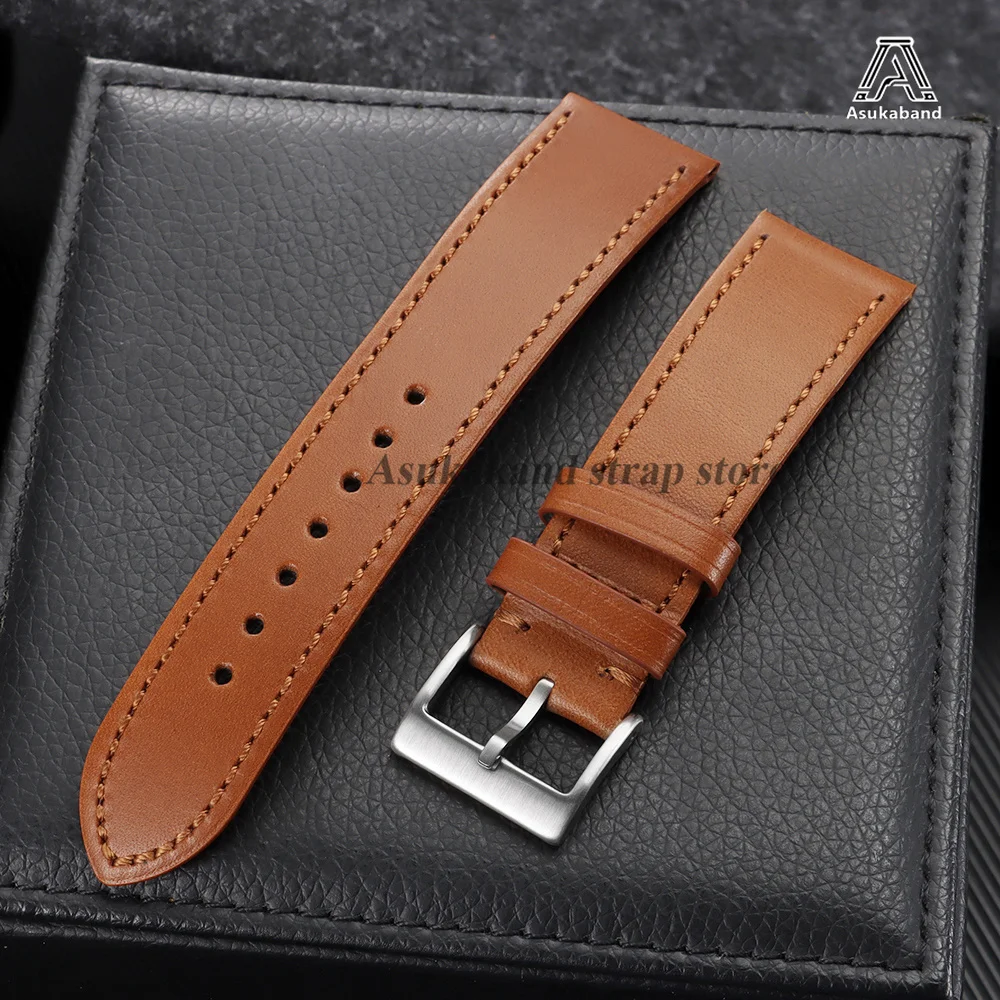 Oil Wax Crazy Horse Leather Watchband - Premium Men's and Women's Wristband