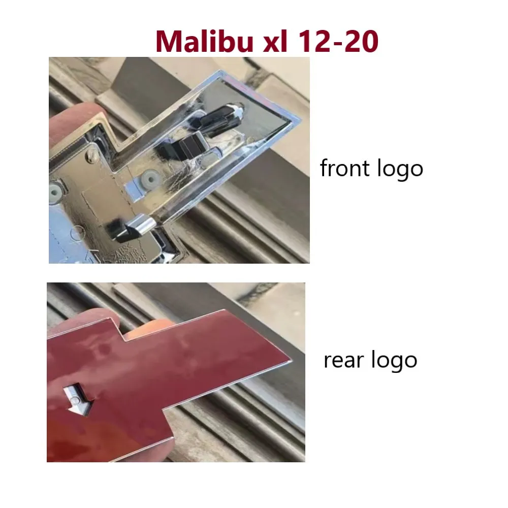 

Center logo front face center logo Front grille Emblem and Rear Trunk Emblem Badge for Chevrolet Malibu xl 12-20