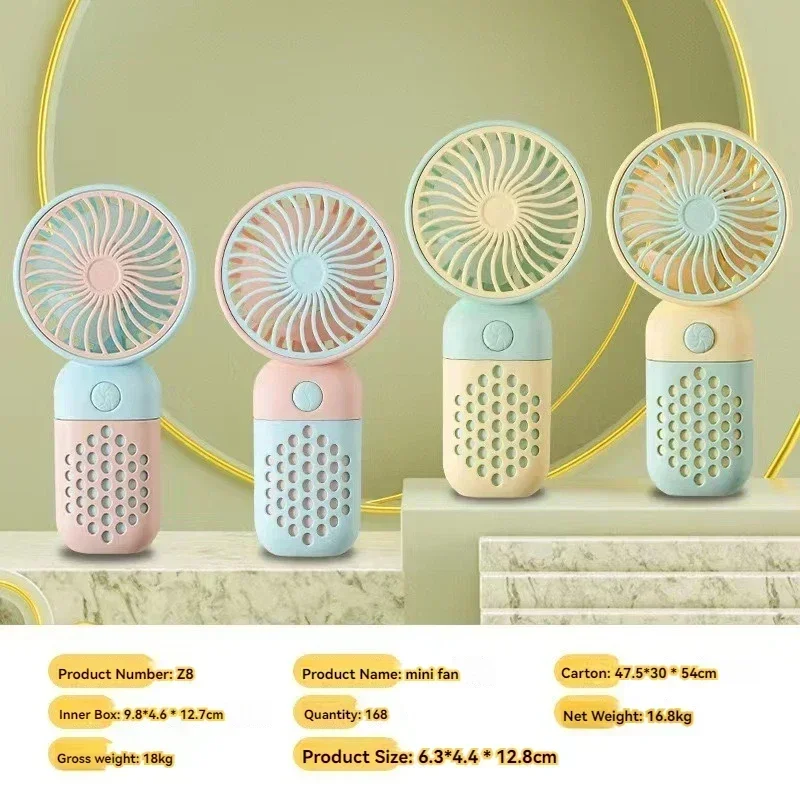Portable Mini USB Fan with ABS Material for Outdoor Use