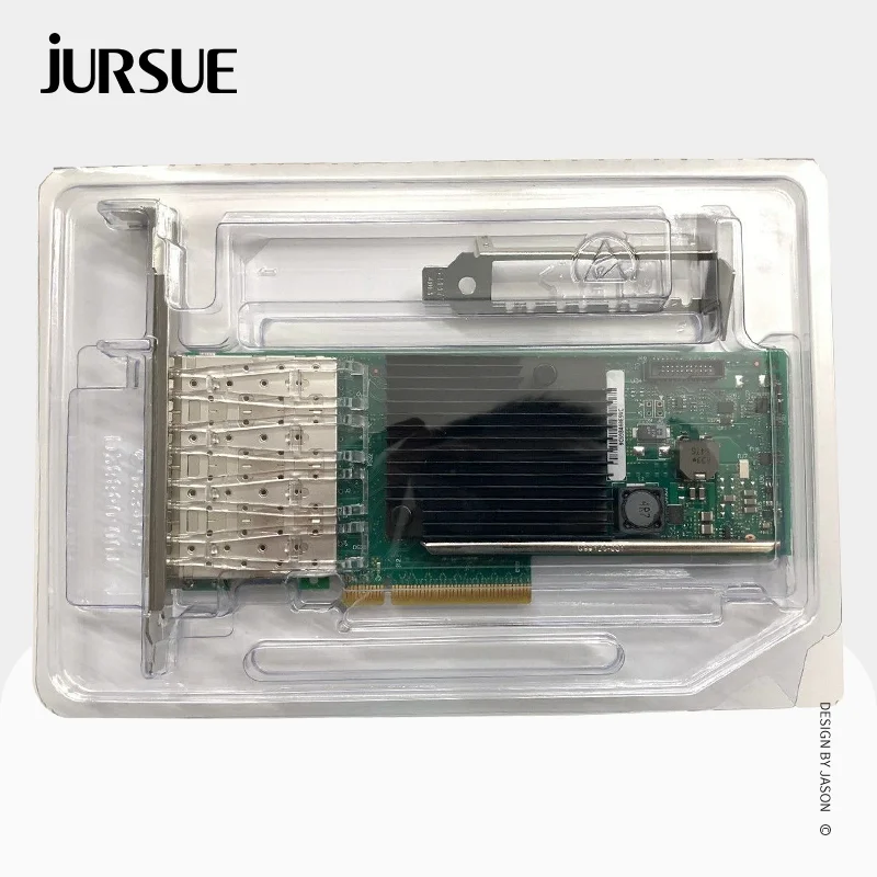 X710-DA4 이더넷 변환 네트워크 어댑터 카드 쿼드 포트 10Gbps SFP+ PCIe 이더넷 네트워크 카드