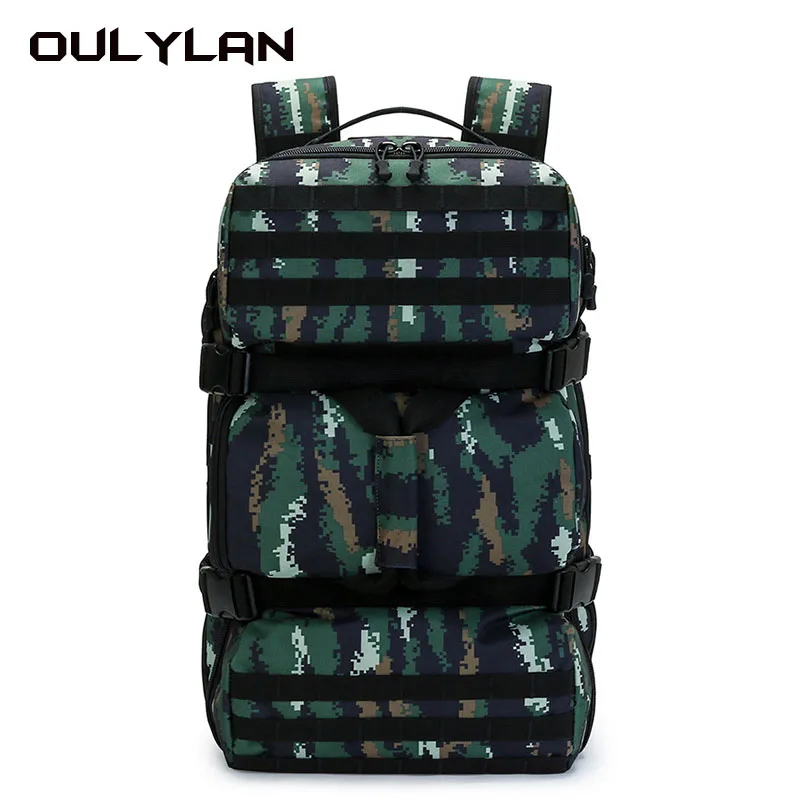 

OULYLAN large capacity backpack men's travel bag leisure backpack three use Classmate PC backpack outdoor backpack