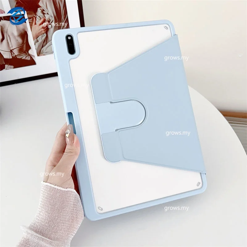 

For Huawei Matepad 11.5 2023 Case With Pen Holder 360° Rotating Leather Cover For Matepad Pro 11 SE 10.4 Pro 10.8 Case