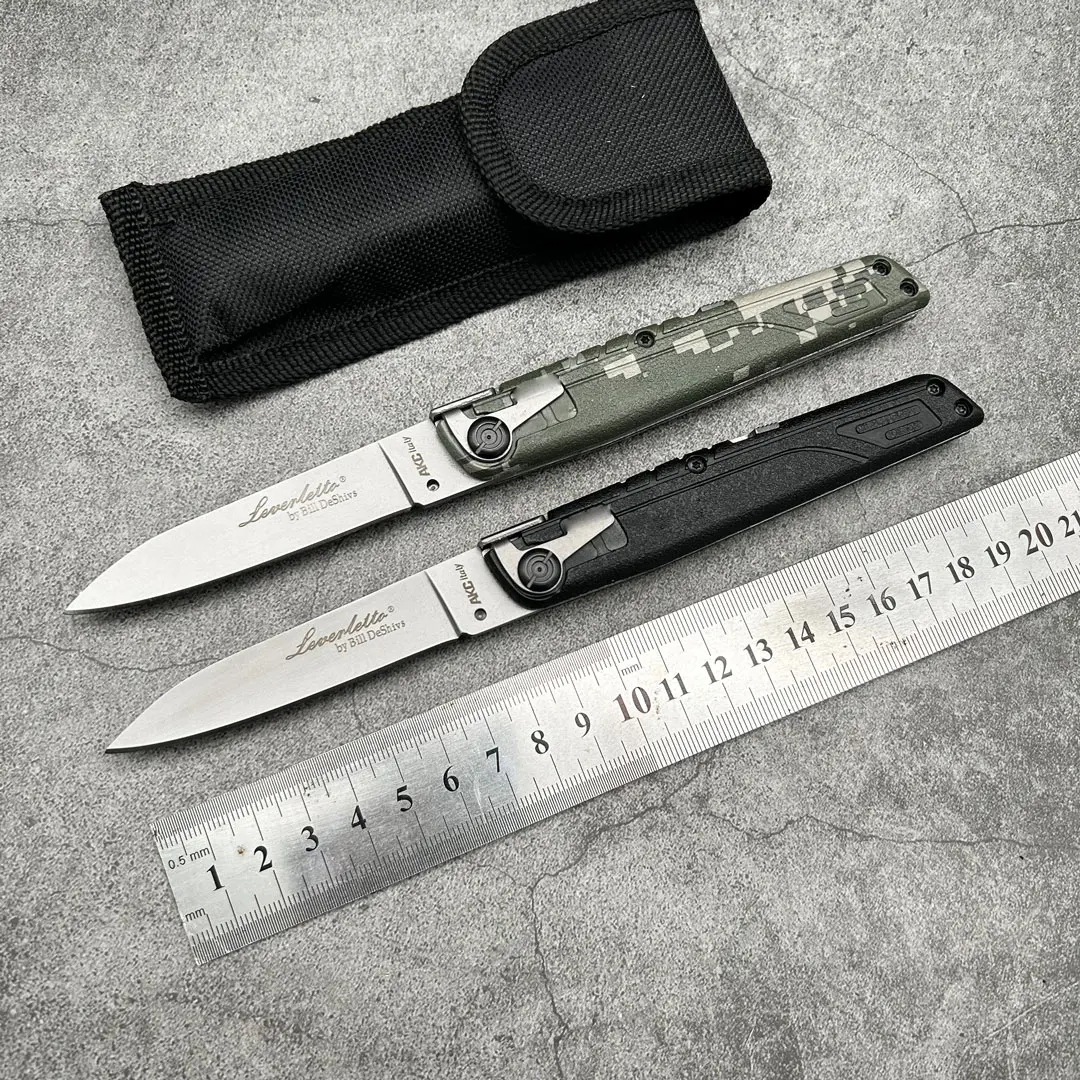 

Italian AKC Knife Tactical Gear Outdoor Survival Hiking Camping Hunting self defense Peeling Edc Pocket Folding knives