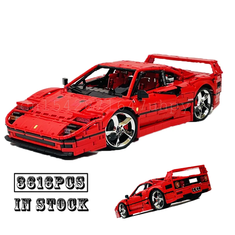 Новая модель суперкара 1:8 GTE, набор для самостоятельной сборки блоков, игрушечные кирпичи, праздничный подарок на день рождения и Рождество