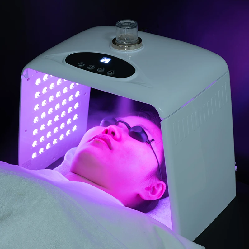 

Led Mask PDT LED 7 Colors Light Therapy Photodynamic Cold Nano Skin Moisturizing Facial Mask Home Beauty Salon