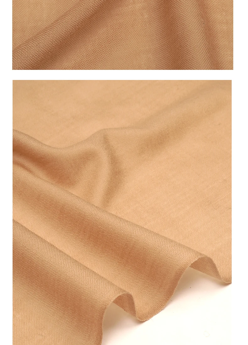 Winter Warmer Einfarbiger Kaschmir-Wollschal für Damen, Großer 70*200cm Wollschal, Wickel, Bufanda, Damenschals, Hijab – Detail 14