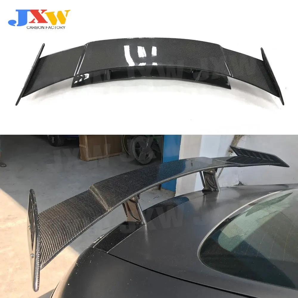 

Carbon Fiber Rear Trunk Spoiler Wings For Mercedes Benz GT GTS GTR AMG 2015 2016 2017 2018 2019+ Coupe Rear Boot Spoiler FRP