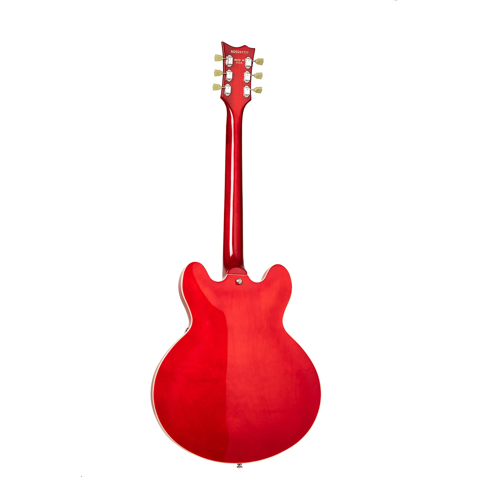 Marverick ギター Maverick 335 Style F-Hole Jazz Electric Guitar Semi-Hollow