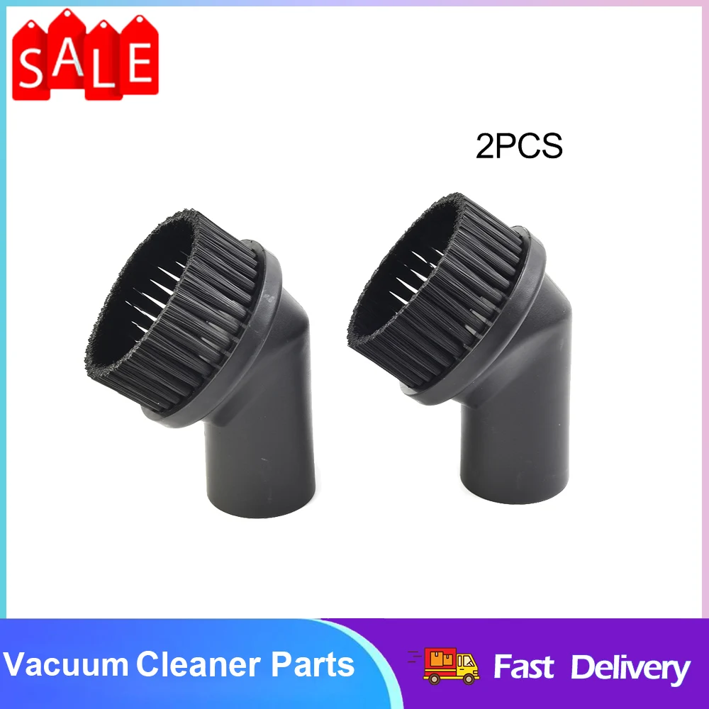 

2PCS Round Brush For Bosch For Miele Siemens Vacuum Cleaner Brush 35mm Dusting Brush Head Vacuum Replacement Accessories