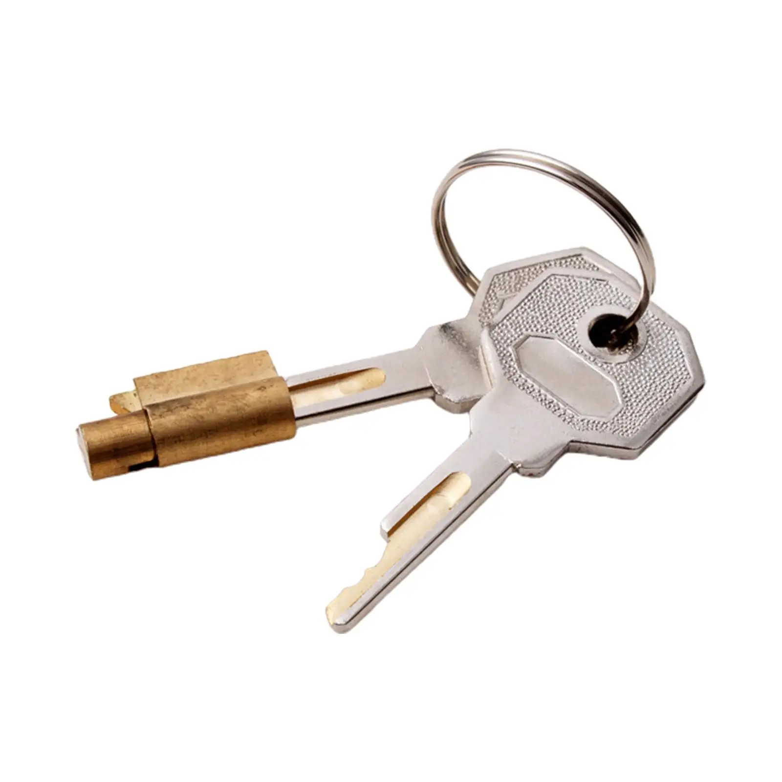 CylinderLockwith2KeysFreezerLocksHardwareHaspLockFileDrawer