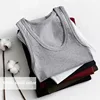 Large Size Men's Summer Solid Color Vest Breathable Elastic Sports Hurdling T-shirt Youth Base Layer Trendy Sweatshirt