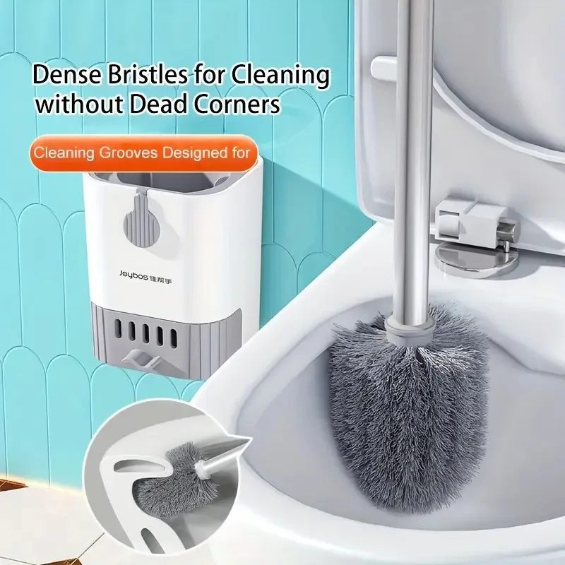 Wall Mount Toilet Brush Slim Holder image 4