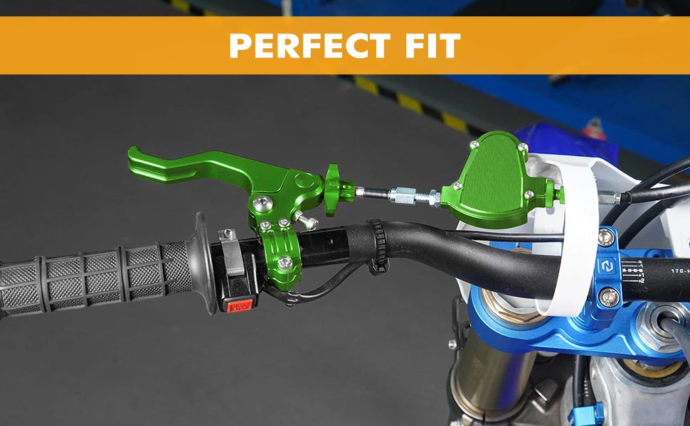 NICECNC Short Stunt Kupplungshebel Easy Pull Kabelsystem für Honda CBR 600RR 1000RR für Yamaha Kawasaki Buell für Suzuki Ducati – Detail 14