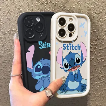 Stitch Happy Cute Phone Case For iPhone 1