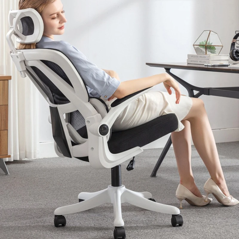 

Recliner Rocking Office Chairs Bedroom Swivel Makeup Ergonomic Office Chairs Vanity Barber Chaise Oficina Office Gadgets WN50OC