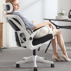 Recliner Rocking Office Chairs Bedroom Swivel Makeup Ergonomic Office Chairs Vanity Barber Chaise Oficina Office Gadgets WN50OC