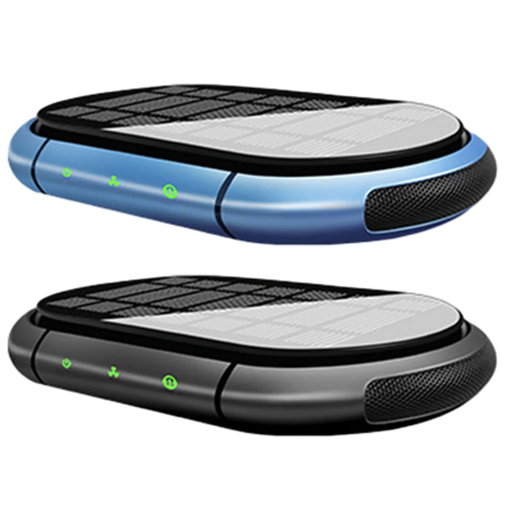 Car USB Solar Portable Car Air Freshener With Filter Auto Negative Ion Generator Air -Purifier Perfume Aromatherapy Machine