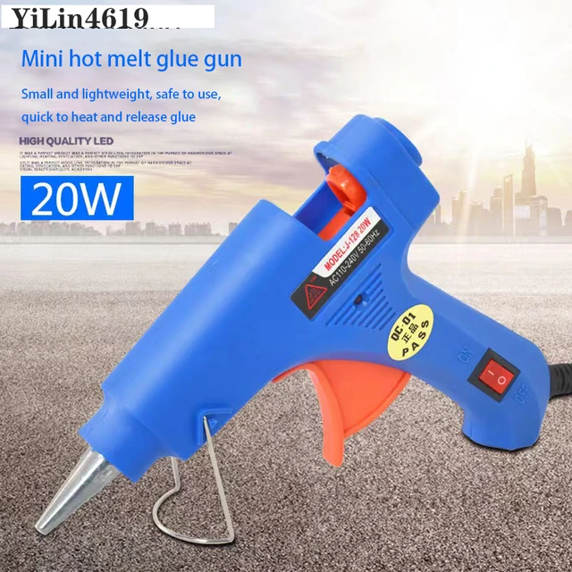 Hot Glue Gun - 100-240v 20w Hot Melt Glue Gun Professional Mini Metal/wood  Stick - Aliexpress