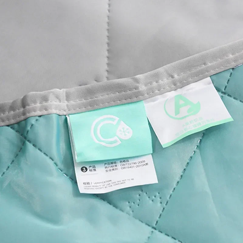 Summer quilt summer quilt set bed comforter Ice Cooling Blankets Breathable Smooth Air Condition Comforter Lightweight Summer Quilt with Double Side Cold Cooling Fabric