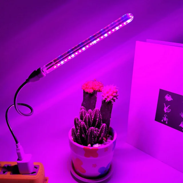 Ouuzuu Usb 5V Led Grow Teljes Spektrum Red És Kék Phyto Lámpa Beltéri Phytolamp Növények Virágok Palánta Üvegház - Image 2