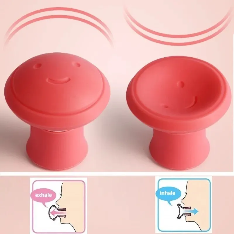 Silicone Jawline Exerciser Lifting Firming Face Double Chin Remover Ball Breathing Trainer Slimmer Muscle Training Face Lift Hot