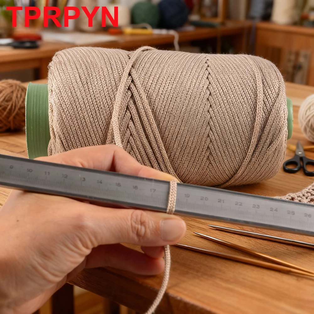 1Pc 230g 중공 크로 셰 뜨개질 원사 얼음 멋진 스레드 크로 셰 뜨개질 모자 가방 여름 태양 모자 얼음 로프 DIY 후크 라인 DIY 매트 쿠션