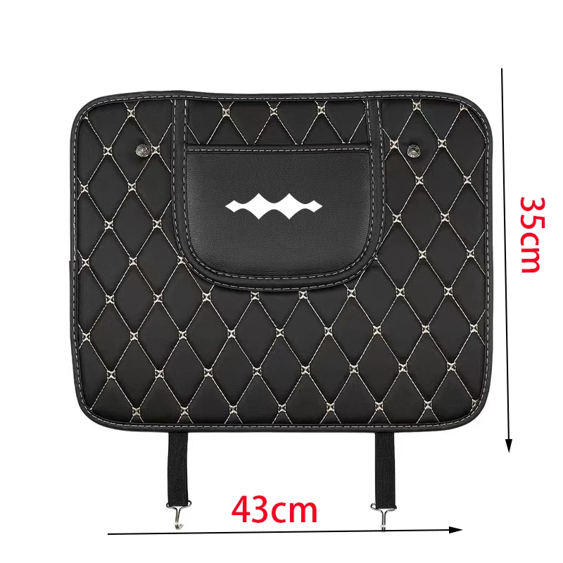 2Pcs Car Seat Backrest Anti Kick Pad Auto Interior Accessories For BYD Formula Leopard 5 Leopard 8 SUPER 3 5 8 9 +
