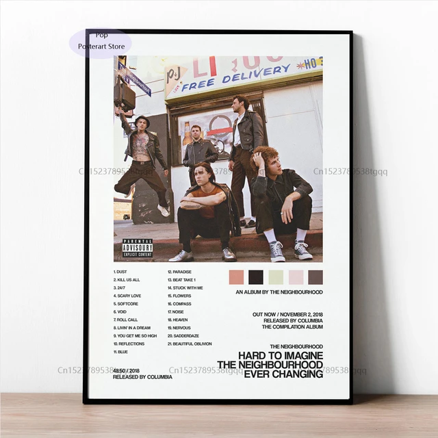 THE NEIGHBOURHOOD REFLECTIONS Canvas Art Poster And Wall Art