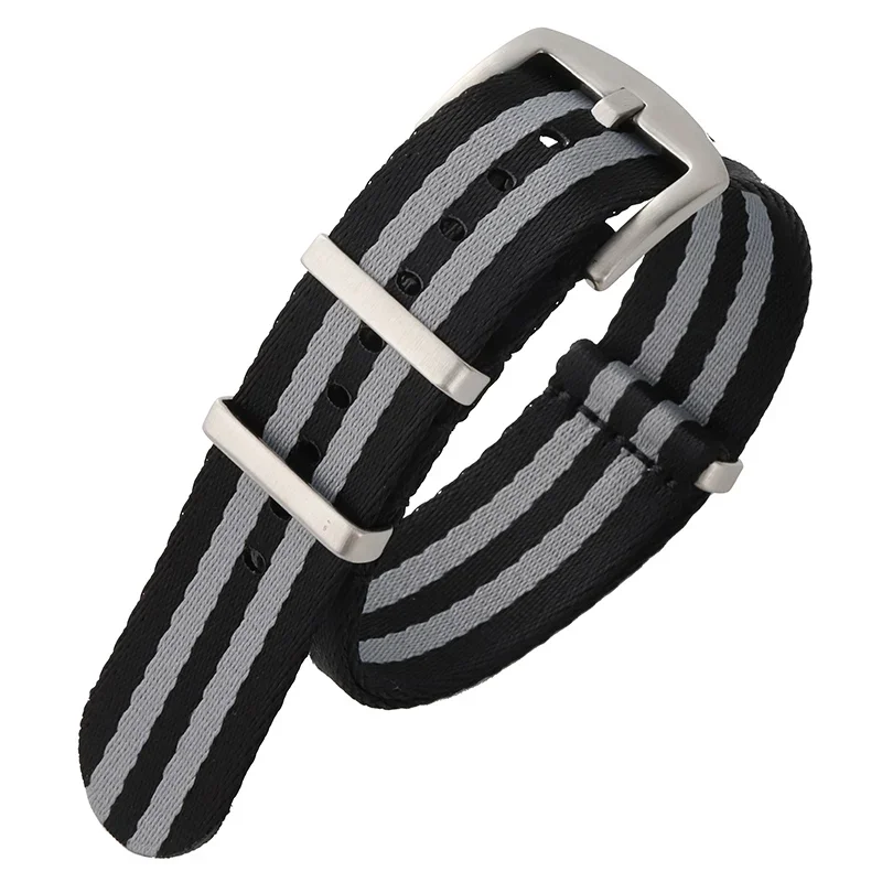 Premium Soft Nylon Sports Watch Strap - Universal Fit