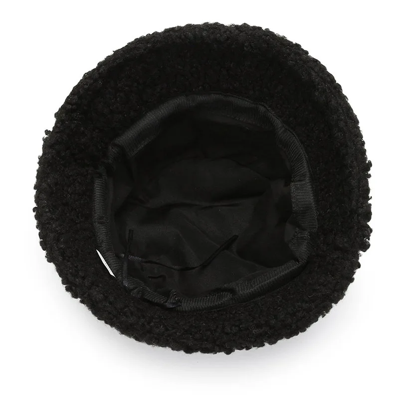 Fashion Women Warm Bucket Hats Lady Autumn Winter Outdoor Panama Fisherman Cap Hat For Women
