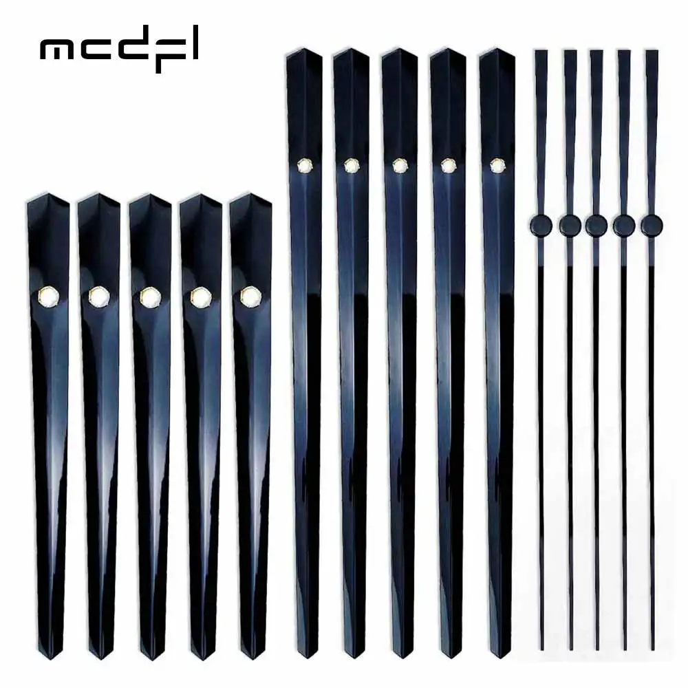 MCDFL siyah saat eller büyük saat ve dakika Vintage saat mekanizması el sanatları makine kafa Quartz saat makinesi toptan